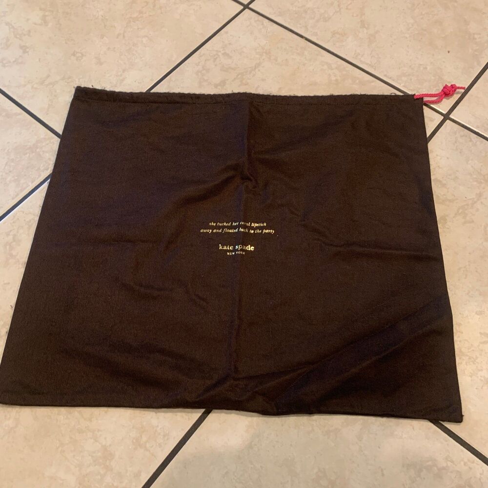 Kate Spade dust bag- brown